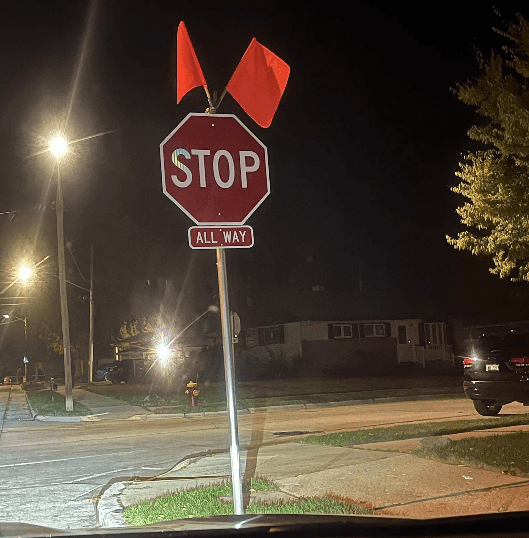 Traditions2B stop sign